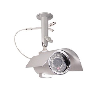 Outdoor Night Vision Security Color Camera w/60-ft Cable